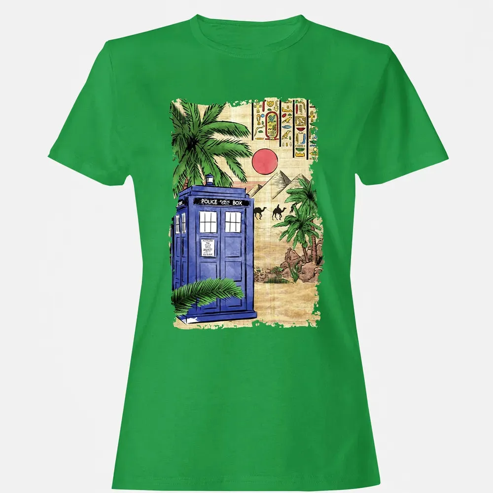 Tardis In Egypt Women's T-shirt - 7
