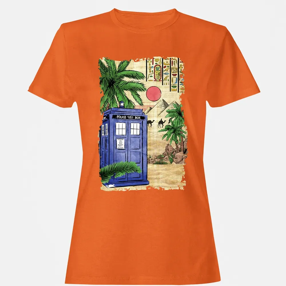 Tardis In Egypt Women's T-shirt - 11