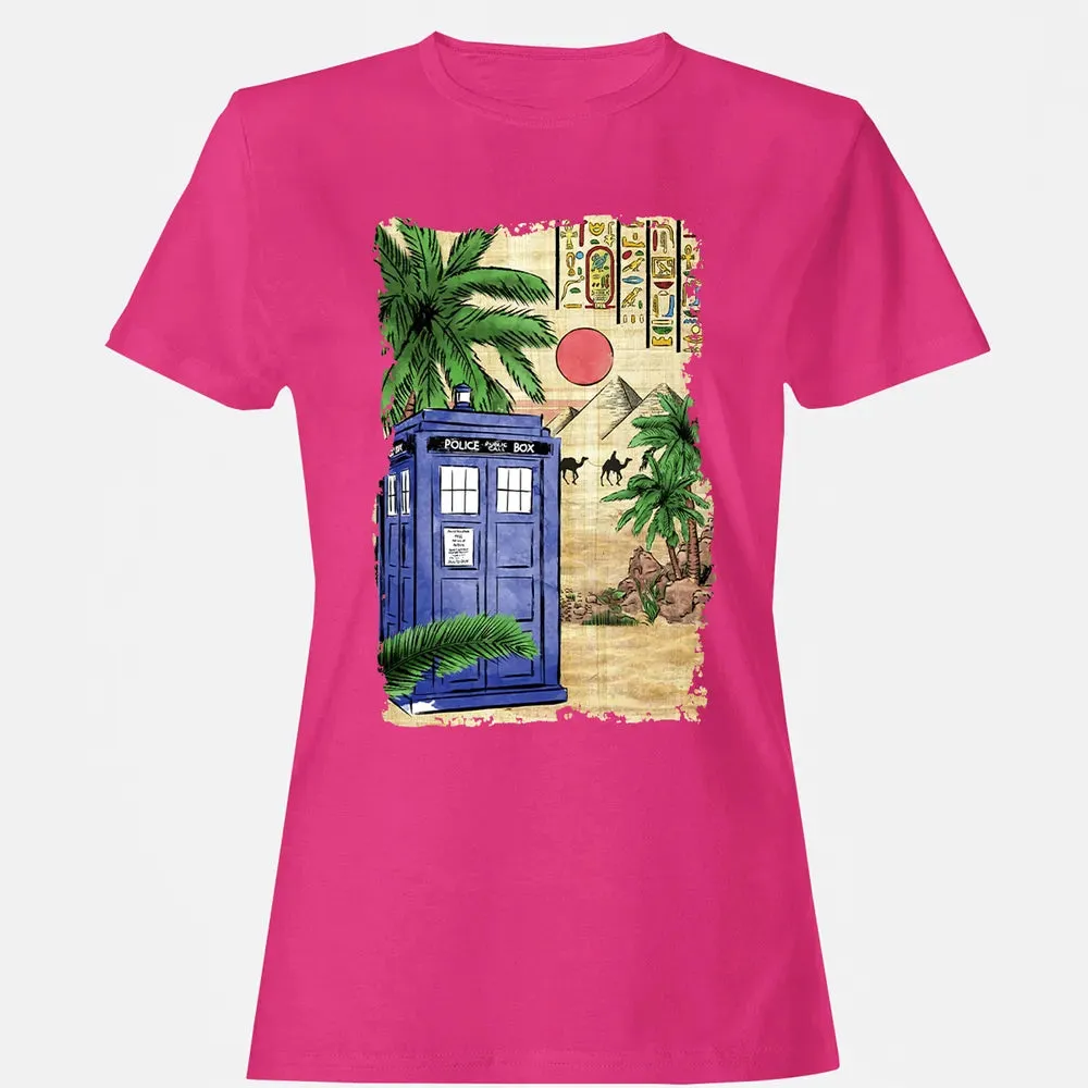 Tardis In Egypt Women's T-shirt - 6