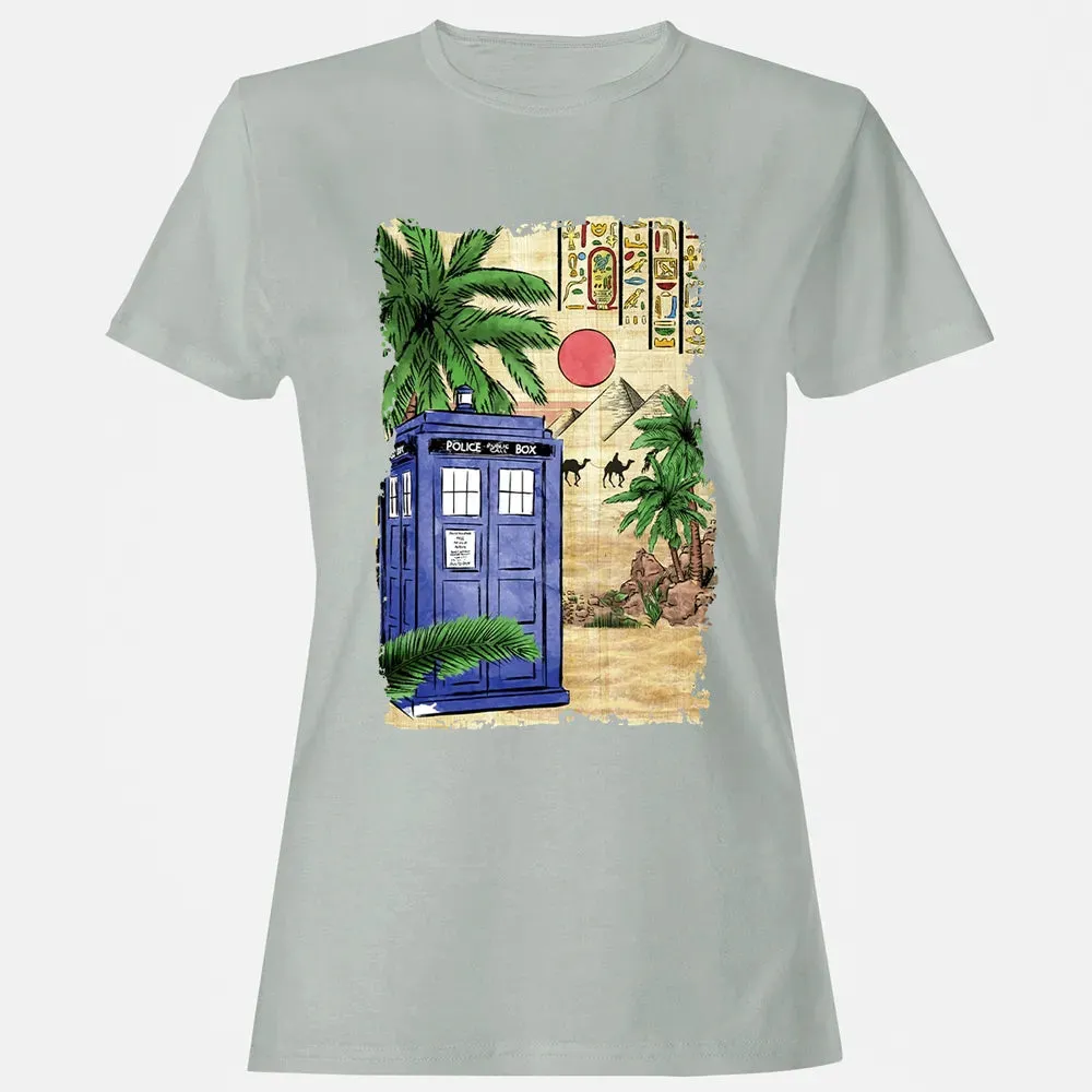 Tardis In Egypt Women's T-shirt - 2