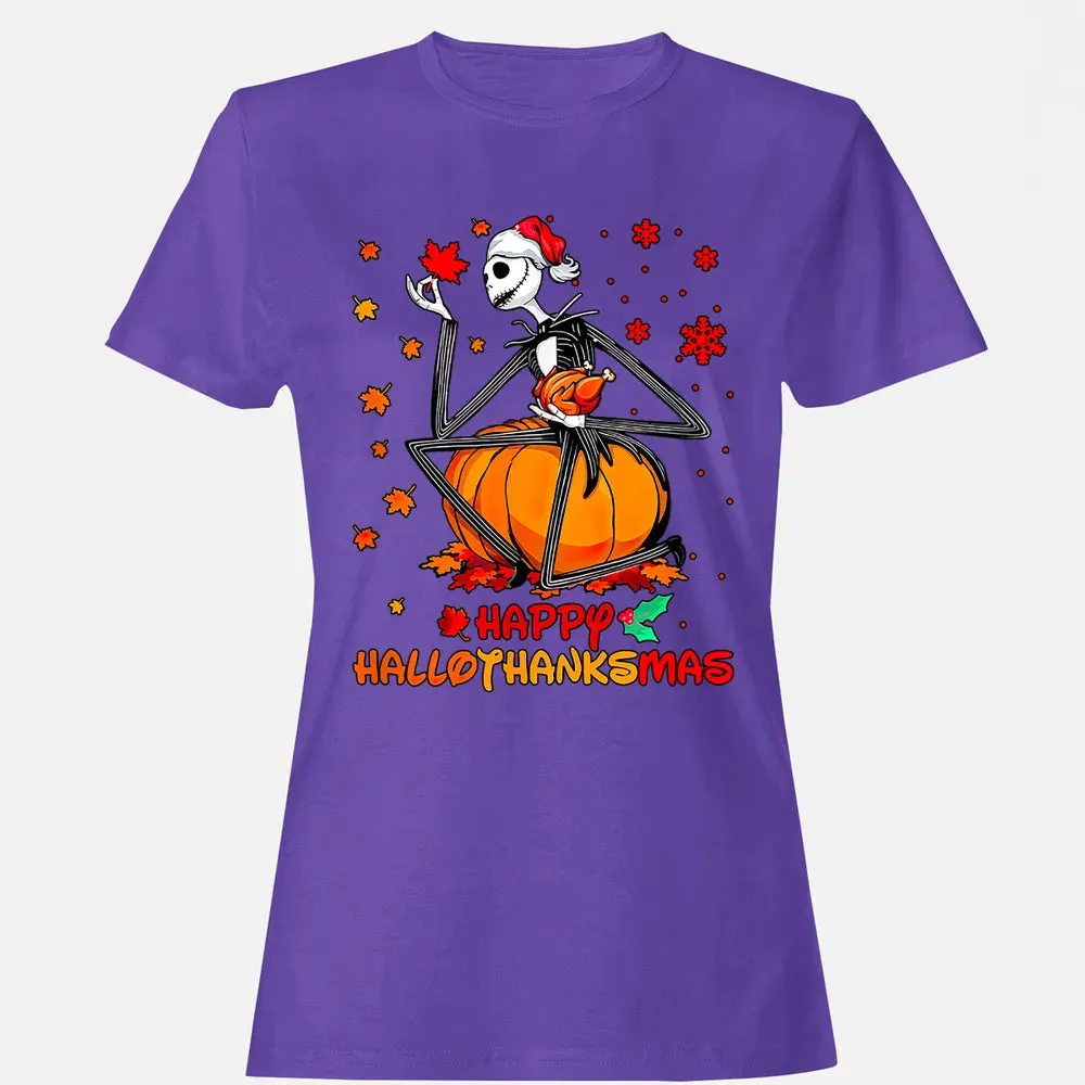 Happy HalloThanksMas Women's T-shirt - 12