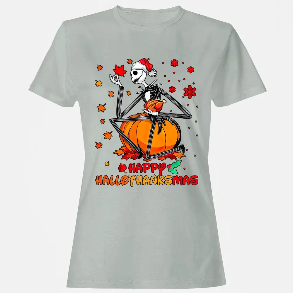 Happy HalloThanksMas Women's T-shirt - 2