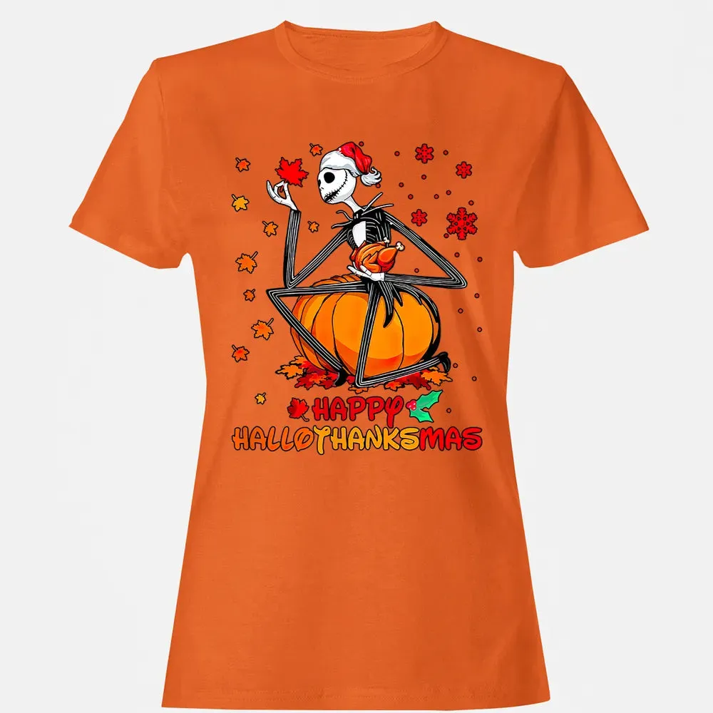 Happy HalloThanksMas Women's T-shirt - 11