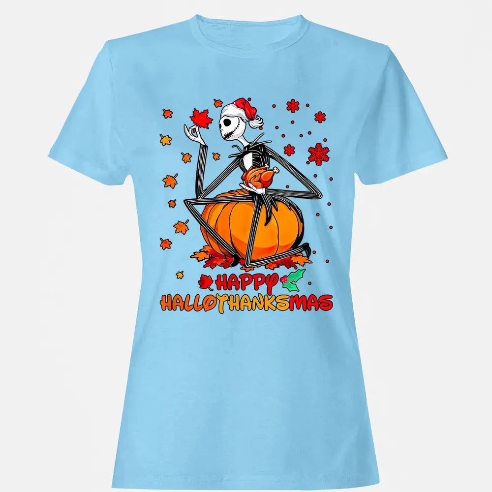 Happy HalloThanksMas Women's T-shirt - 8