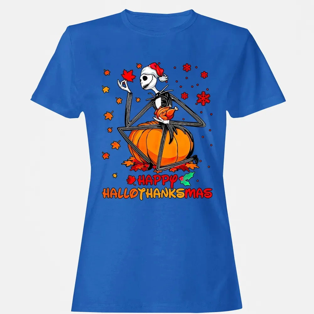 Happy HalloThanksMas Women's T-shirt - 14