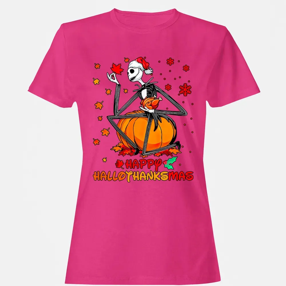 Happy HalloThanksMas Women's T-shirt - 6