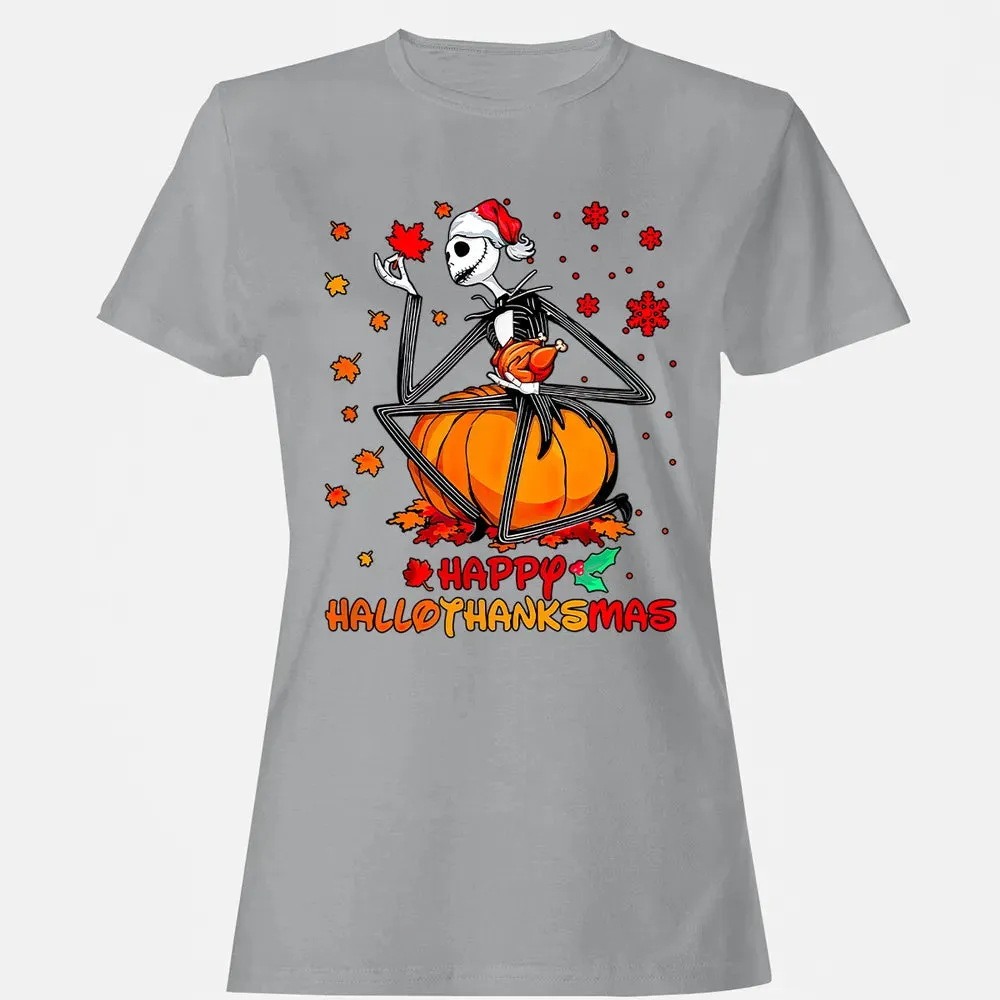 Happy HalloThanksMas Women's T-shirt - 15