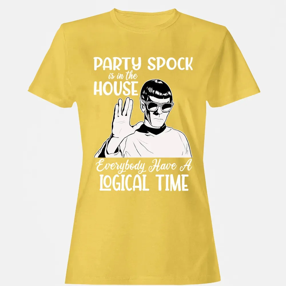 Party spock is in the house Women's T-shirt - 4