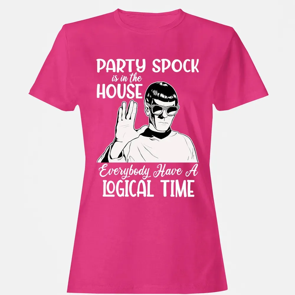 Party spock is in the house Women's T-shirt - 6