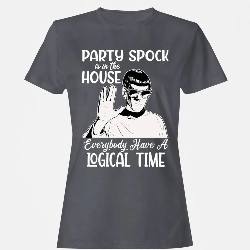 Party spock is in the house Women's T-shirt - 5