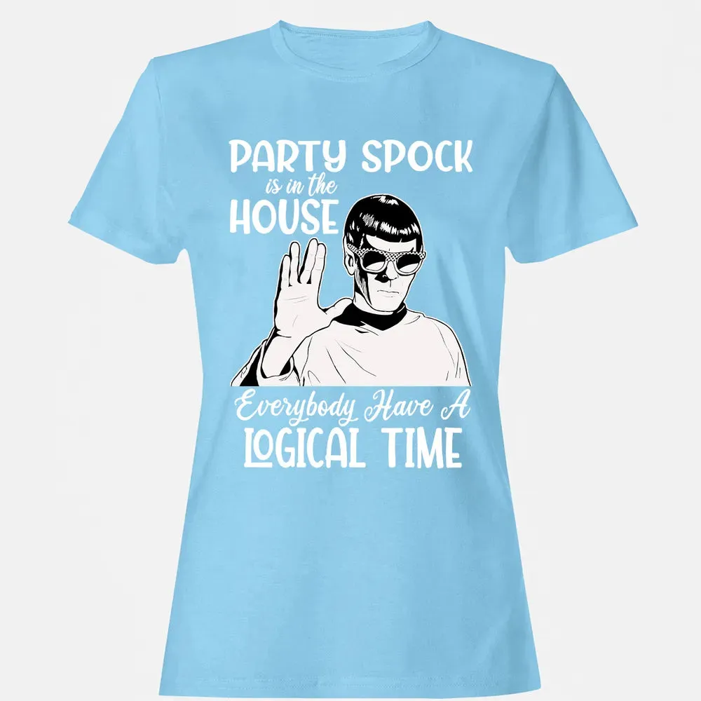 Party spock is in the house Women's T-shirt - 8