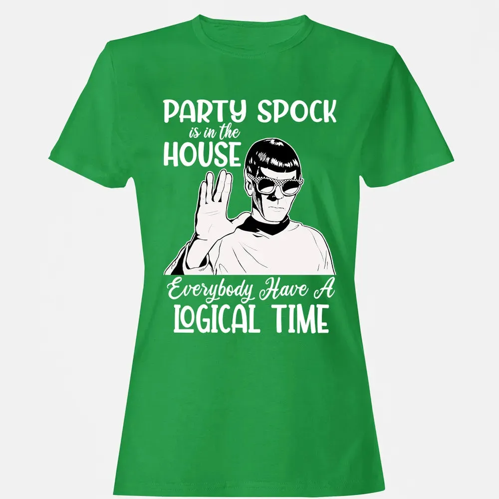 Party spock is in the house Women's T-shirt - 7