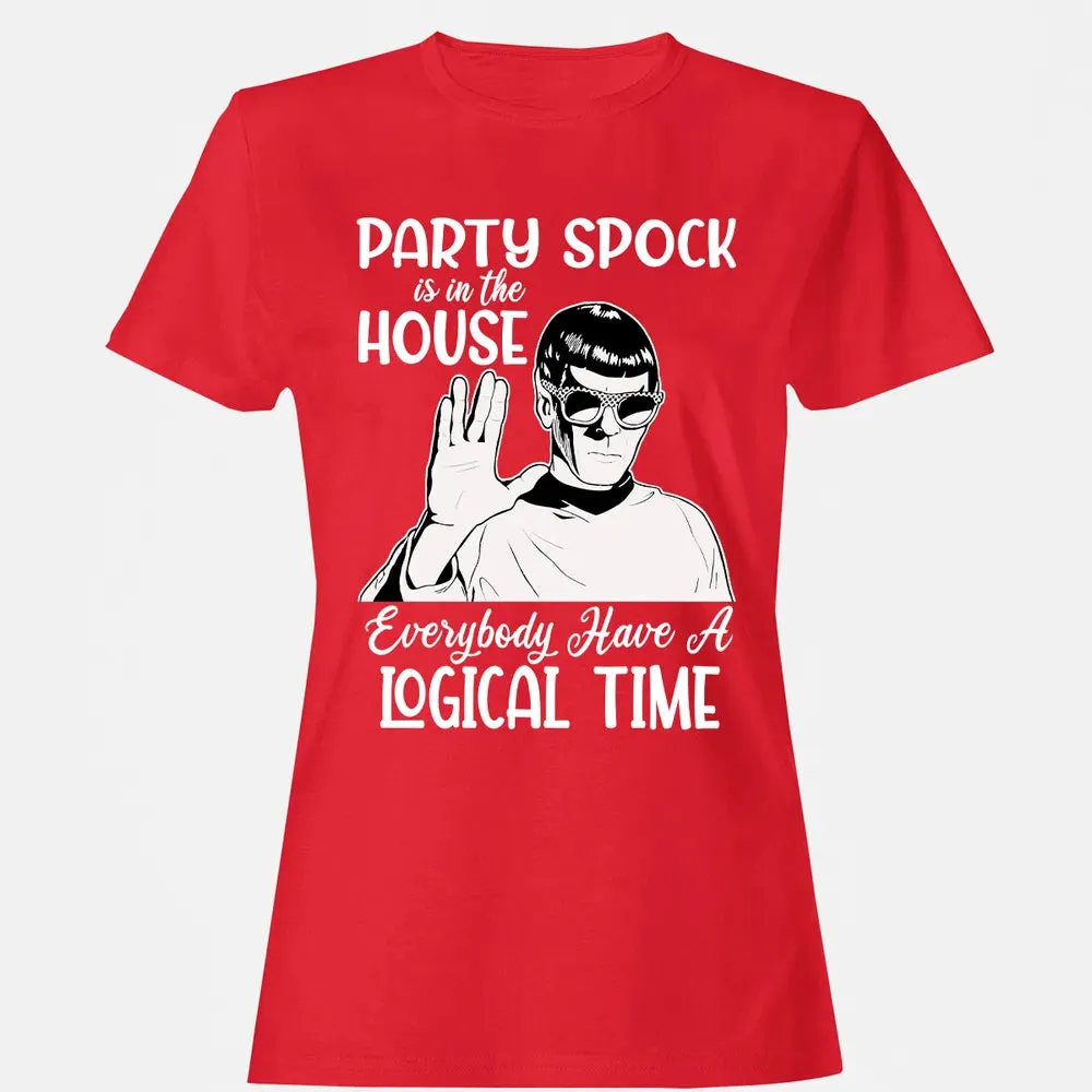 Party spock is in the house Women's T-shirt - 13