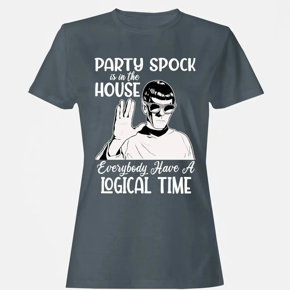 Party spock is in the house Women's T-shirt - 3