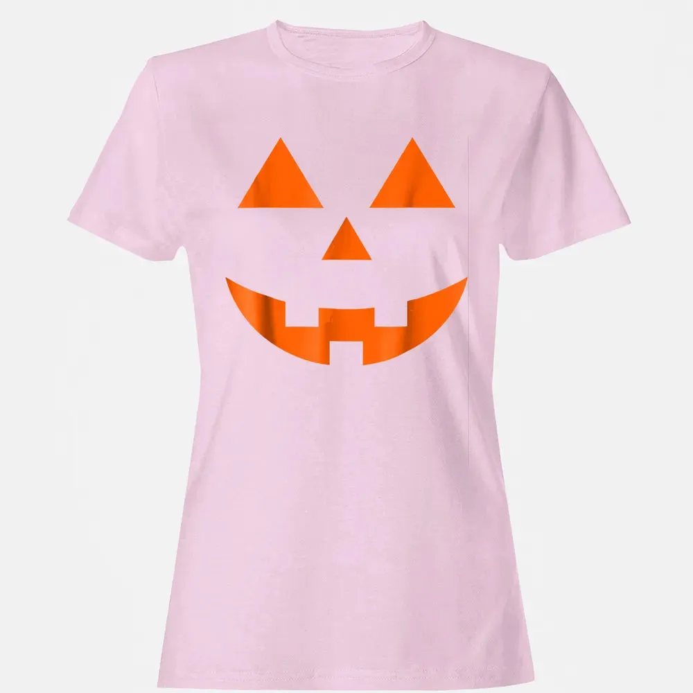 Jack O Lantern    Halloween Pumpkin Women's T-shirt - 9