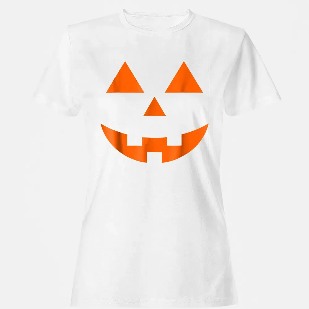 Jack O Lantern    Halloween Pumpkin Women's T-shirt - 16