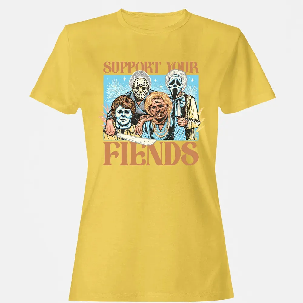 Support Your Fiends Women's T-shirt - 4