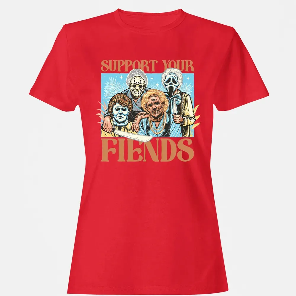 Support Your Fiends Women's T-shirt - 13