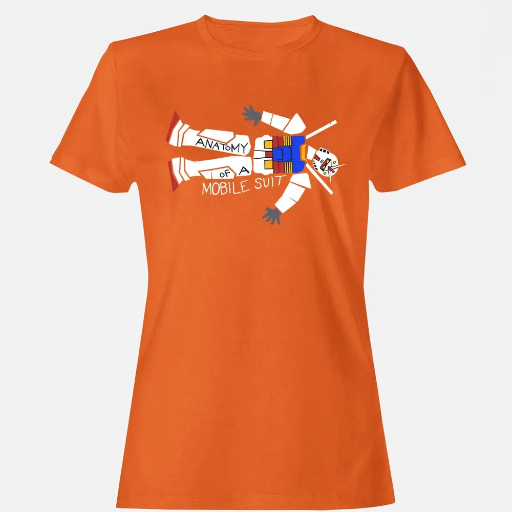 Mobile Suit Anatomy Women's T-shirt - 11