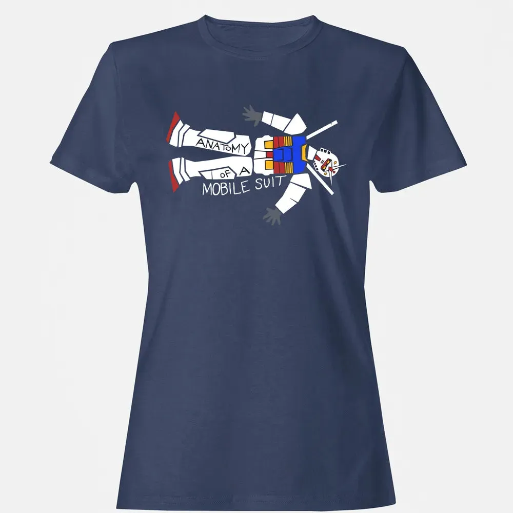 Mobile Suit Anatomy Women's T-shirt - 10