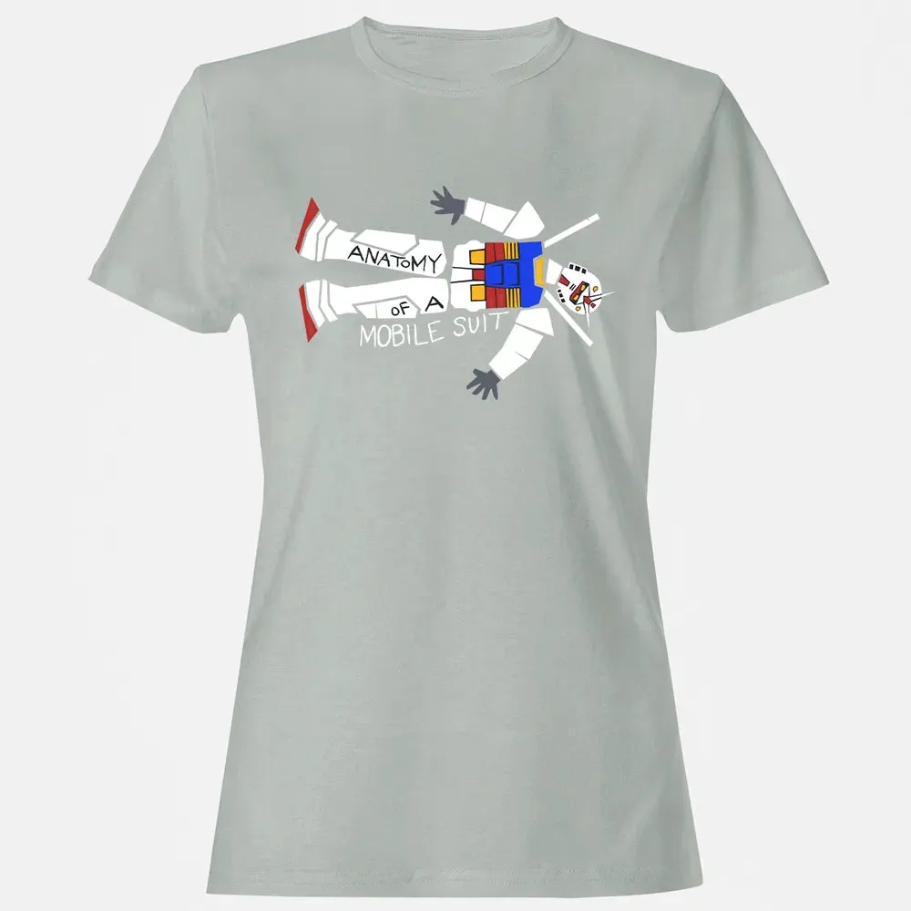 Mobile Suit Anatomy Women's T-shirt - 2