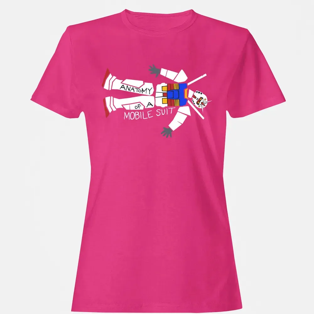 Mobile Suit Anatomy Women's T-shirt - 6