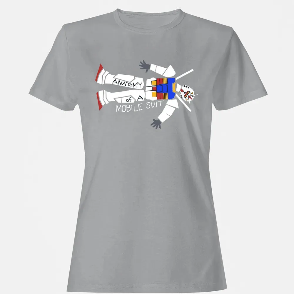 Mobile Suit Anatomy Women's T-shirt - 15