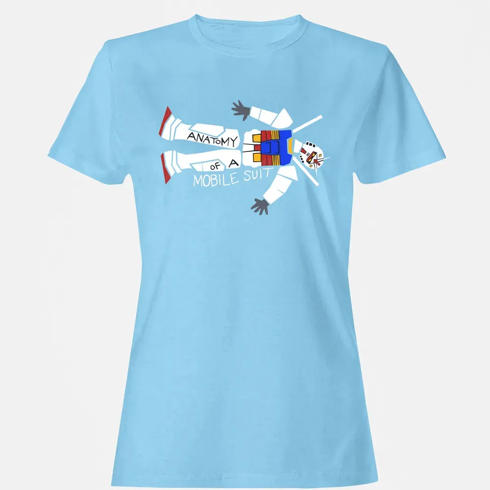Mobile Suit Anatomy Women's T-shirt - 8