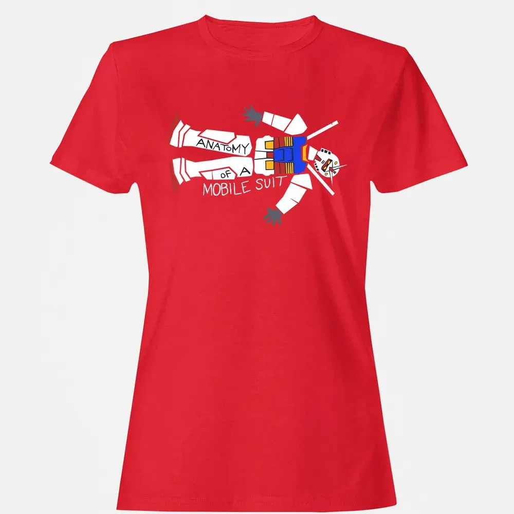 Mobile Suit Anatomy Women's T-shirt - 13