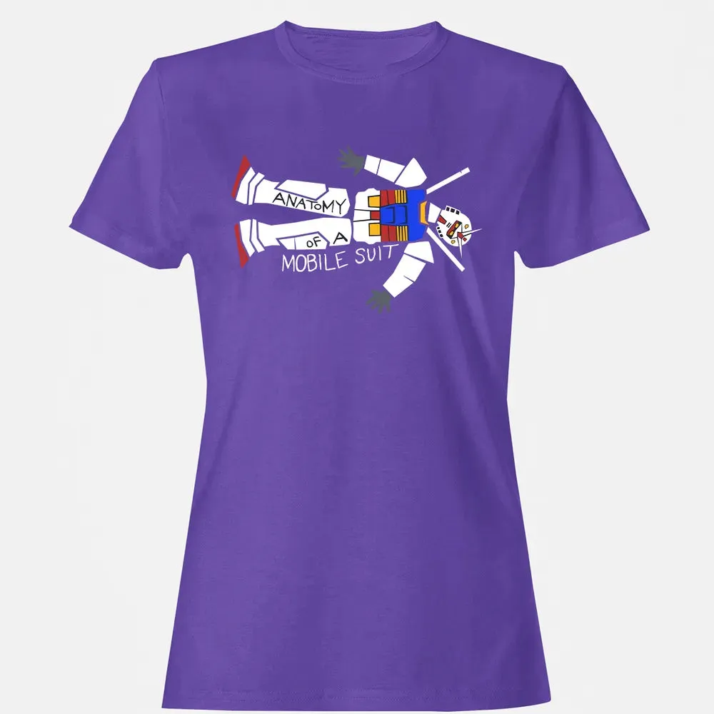 Mobile Suit Anatomy Women's T-shirt - 12