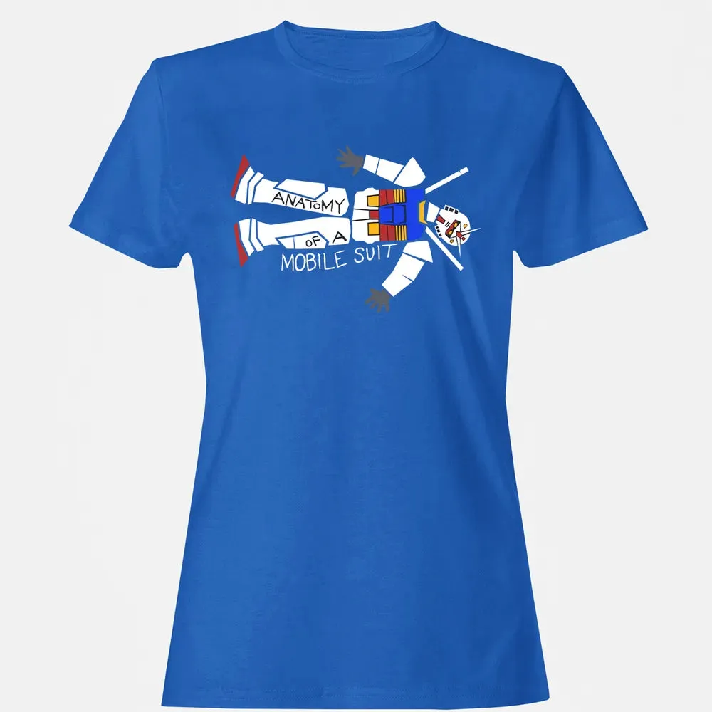 Mobile Suit Anatomy Women's T-shirt - 14