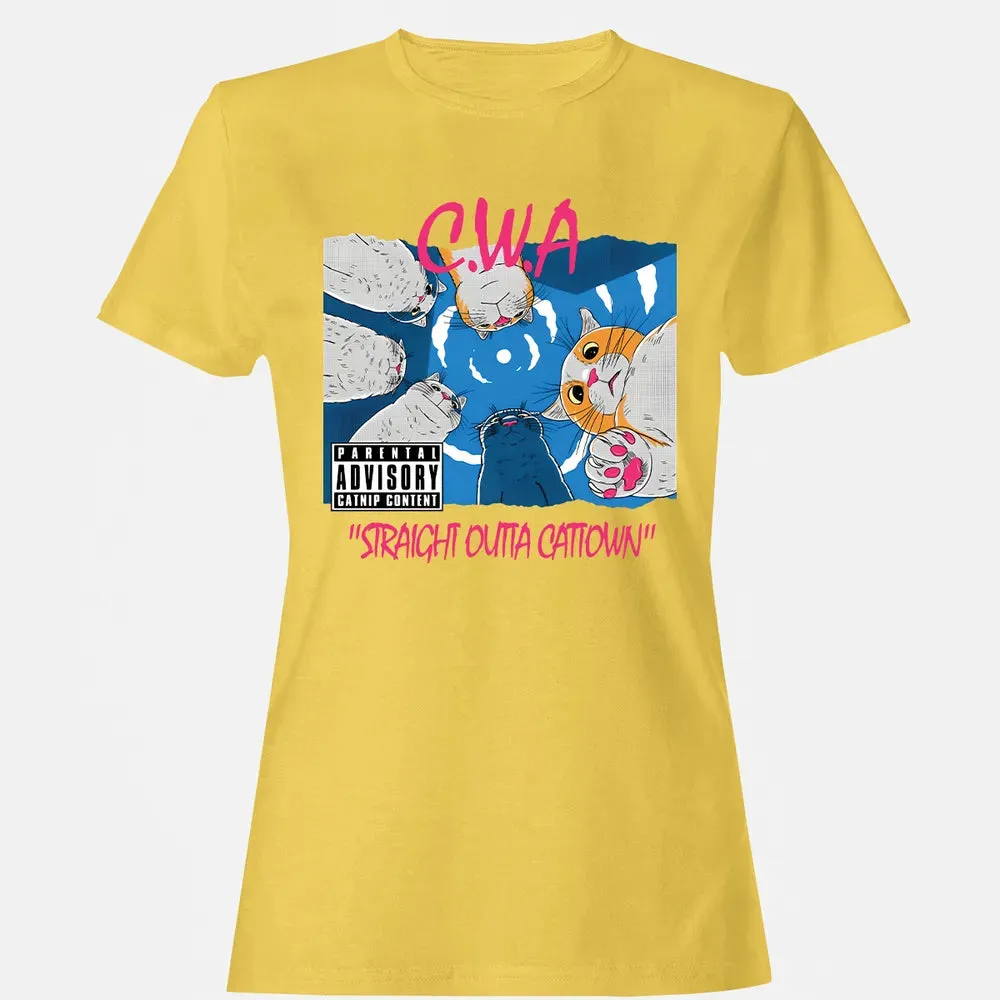 Straight Outta Cattown Women's T-shirt - 4