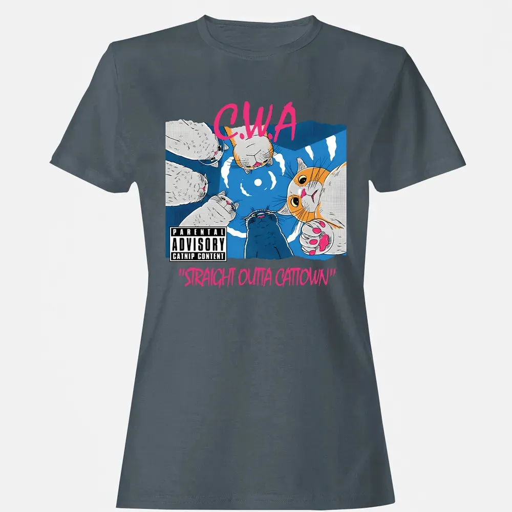 Straight Outta Cattown Women's T-shirt - 3