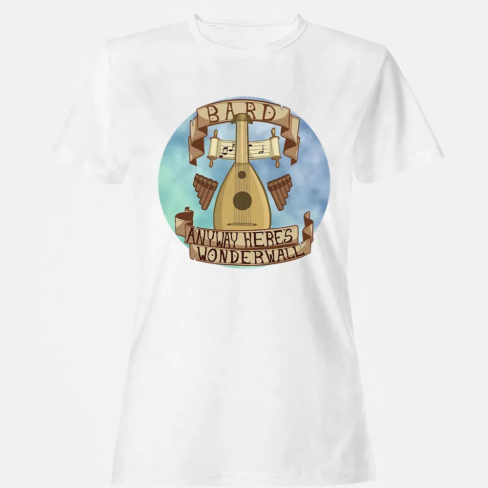 Bard   Anyway Here Wonderwall Women's T-shirt - 16