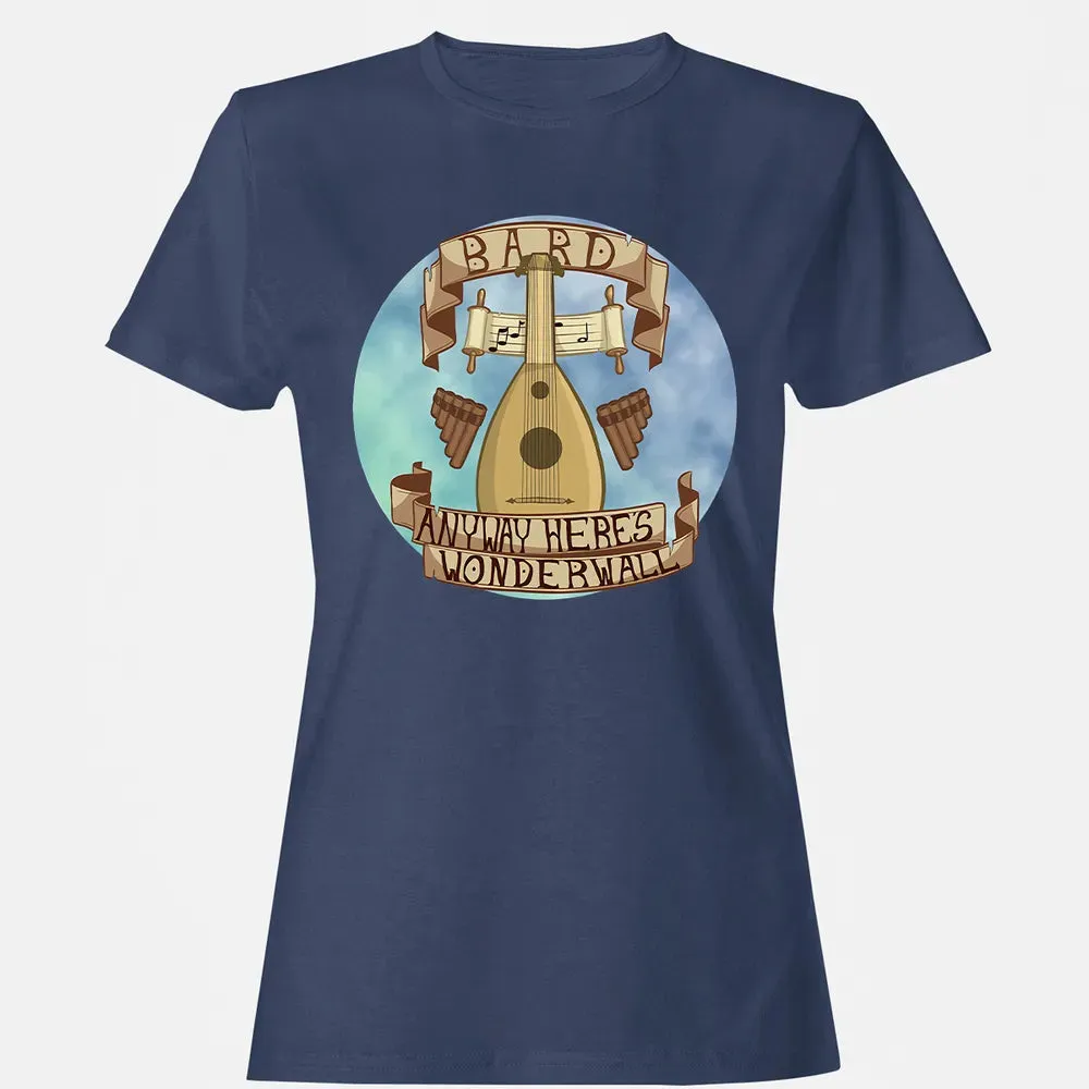 Bard   Anyway Here Wonderwall Women's T-shirt - 10