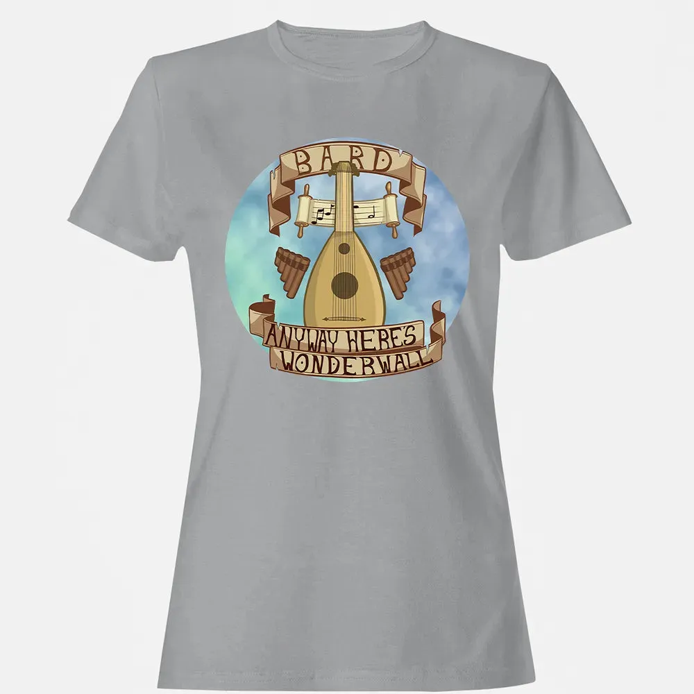 Bard   Anyway Here Wonderwall Women's T-shirt - 15
