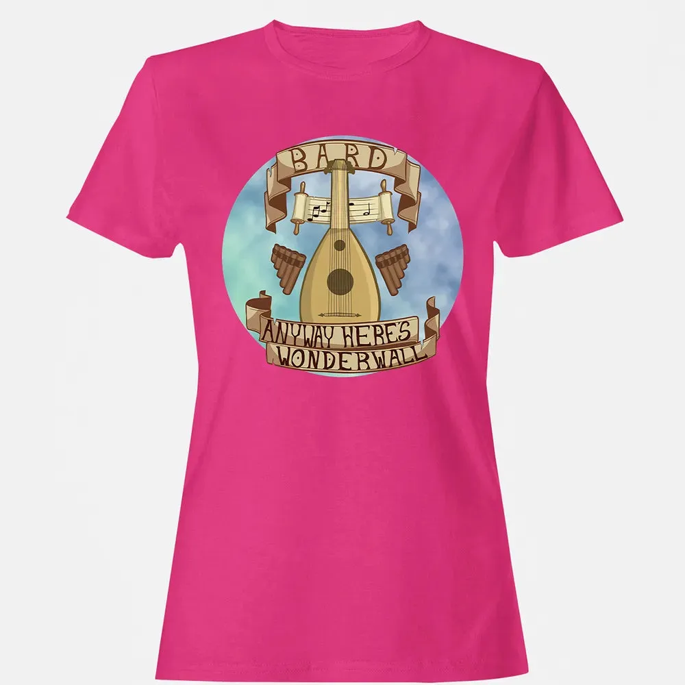 Bard   Anyway Here Wonderwall Women's T-shirt - 6