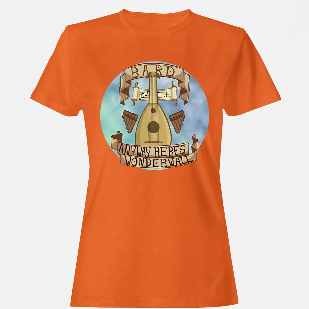Bard   Anyway Here Wonderwall Women's T-shirt - 11