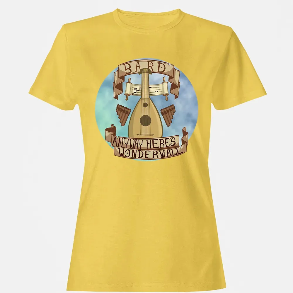 Bard   Anyway Here Wonderwall Women's T-shirt - 4