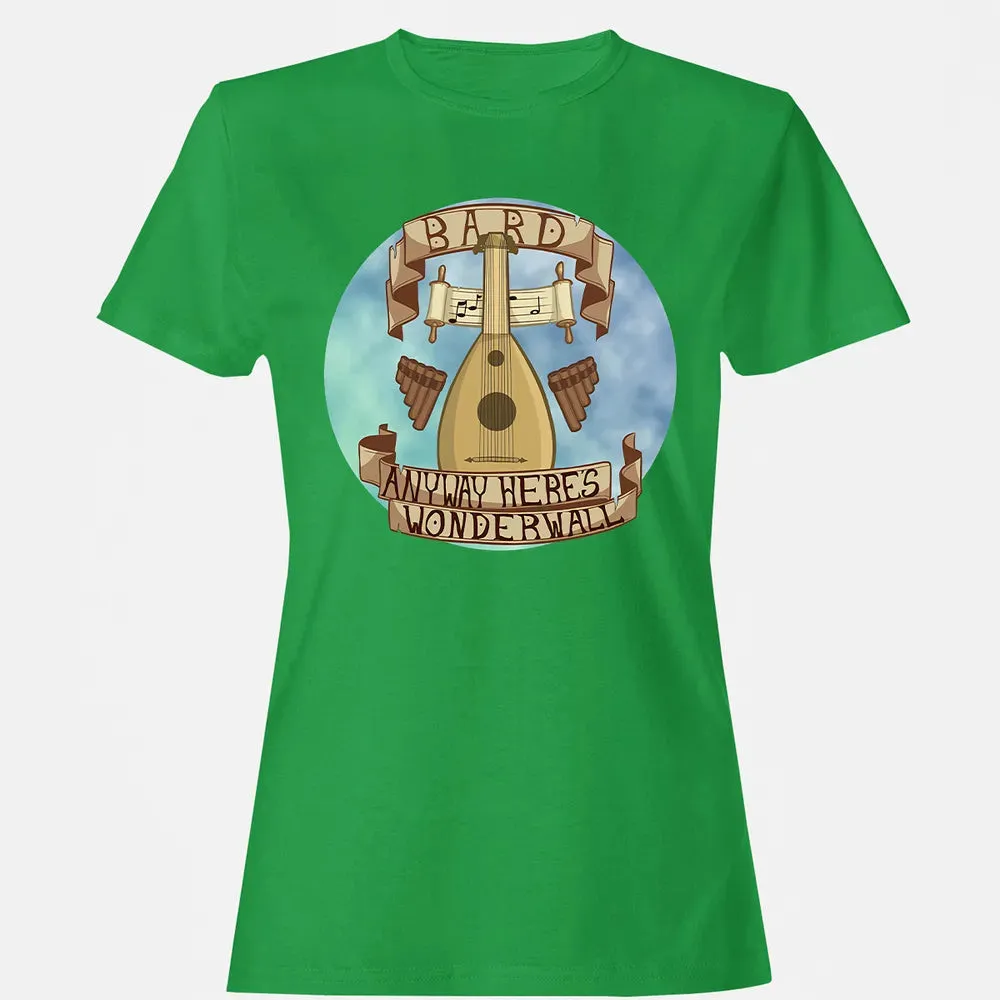 Bard   Anyway Here Wonderwall Women's T-shirt - 7