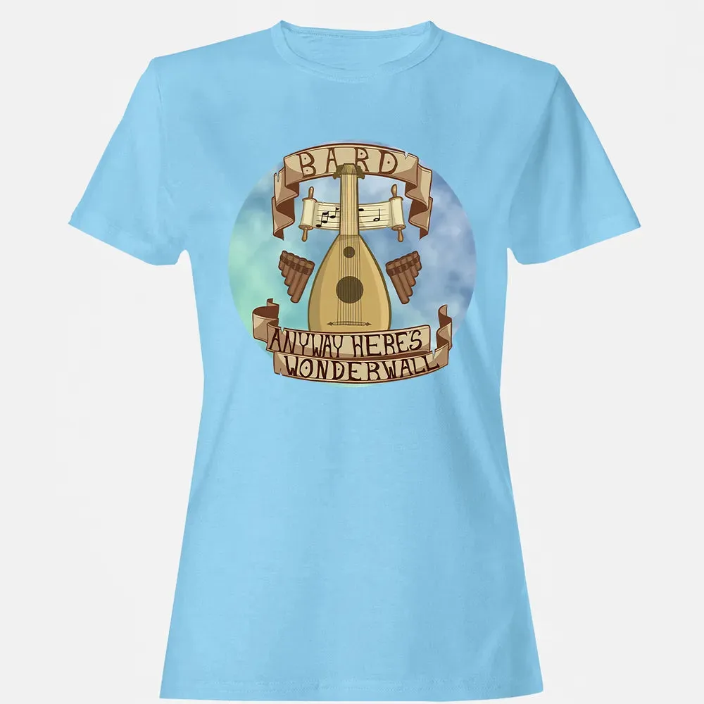 Bard   Anyway Here Wonderwall Women's T-shirt - 8