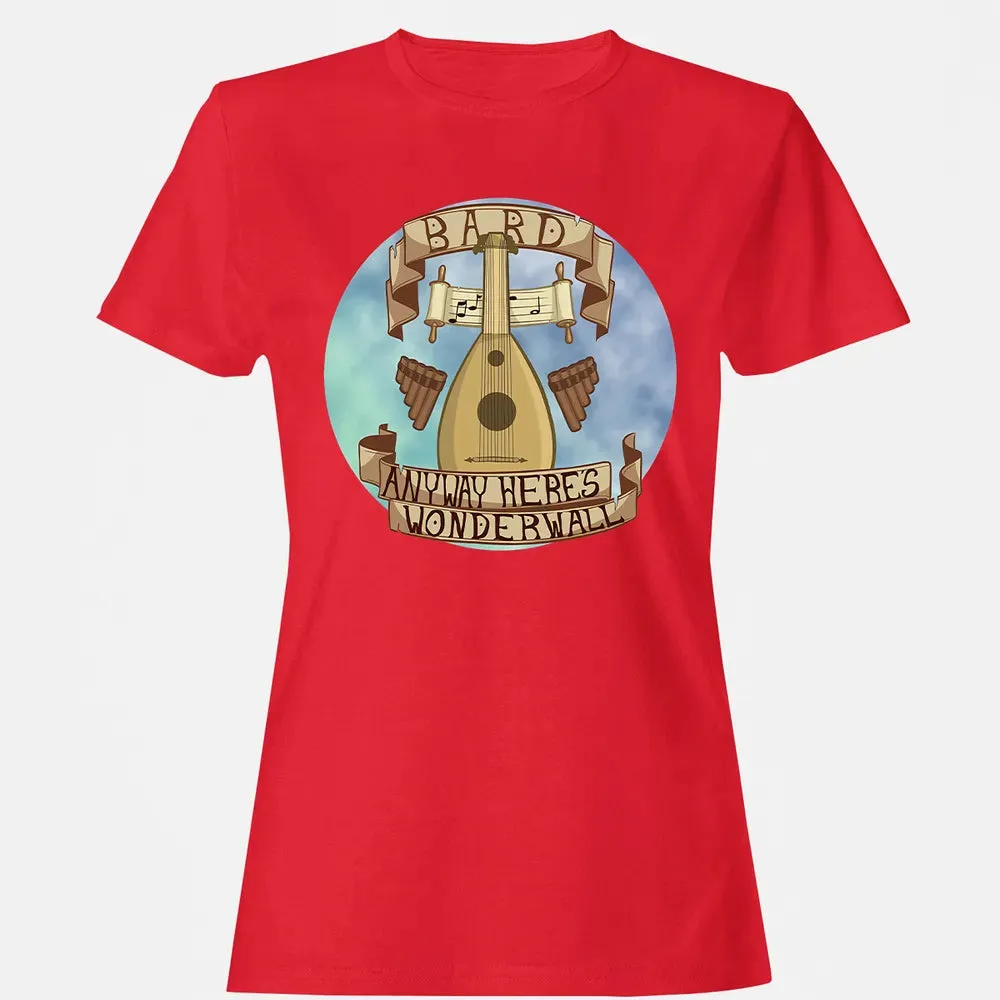 Bard   Anyway Here Wonderwall Women's T-shirt - 13
