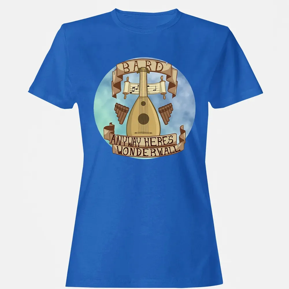 Bard   Anyway Here Wonderwall Women's T-shirt - 14