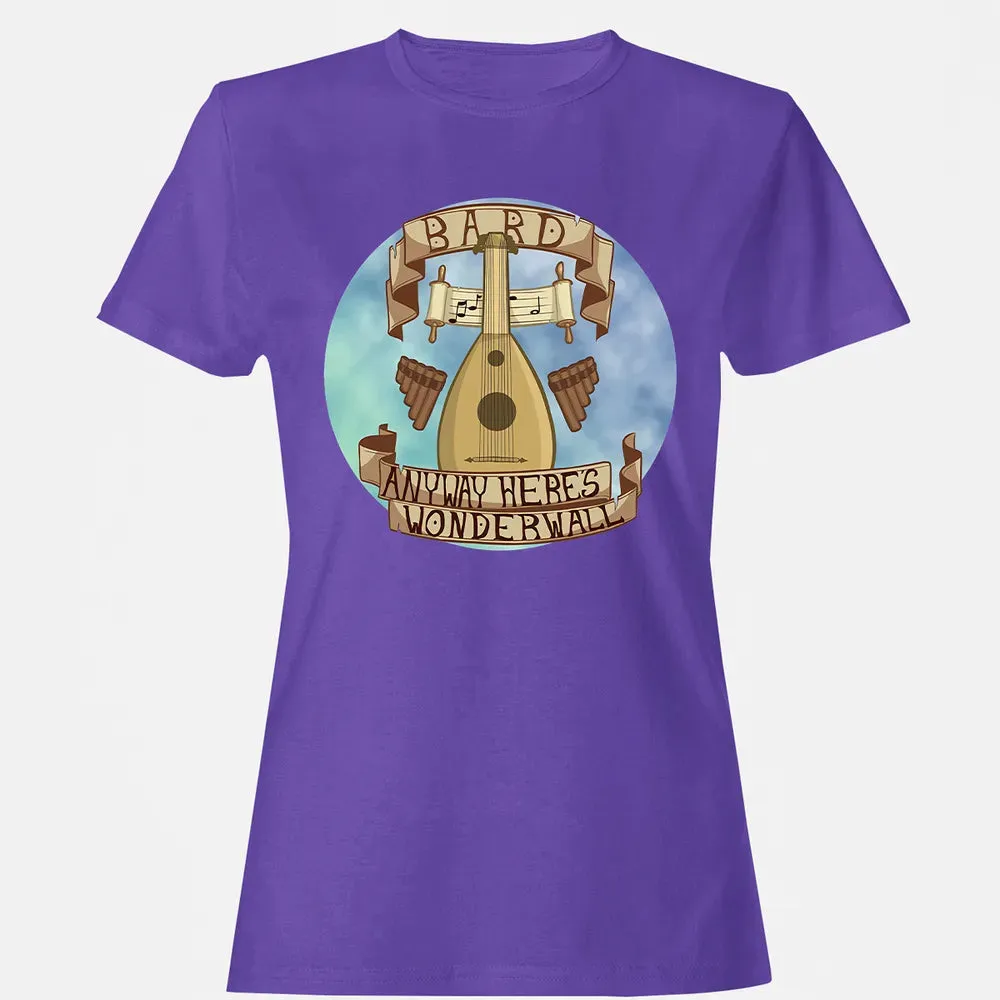 Bard   Anyway Here Wonderwall Women's T-shirt - 12