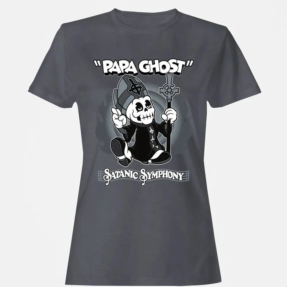 Papa Ghost Women's T-shirt - 5