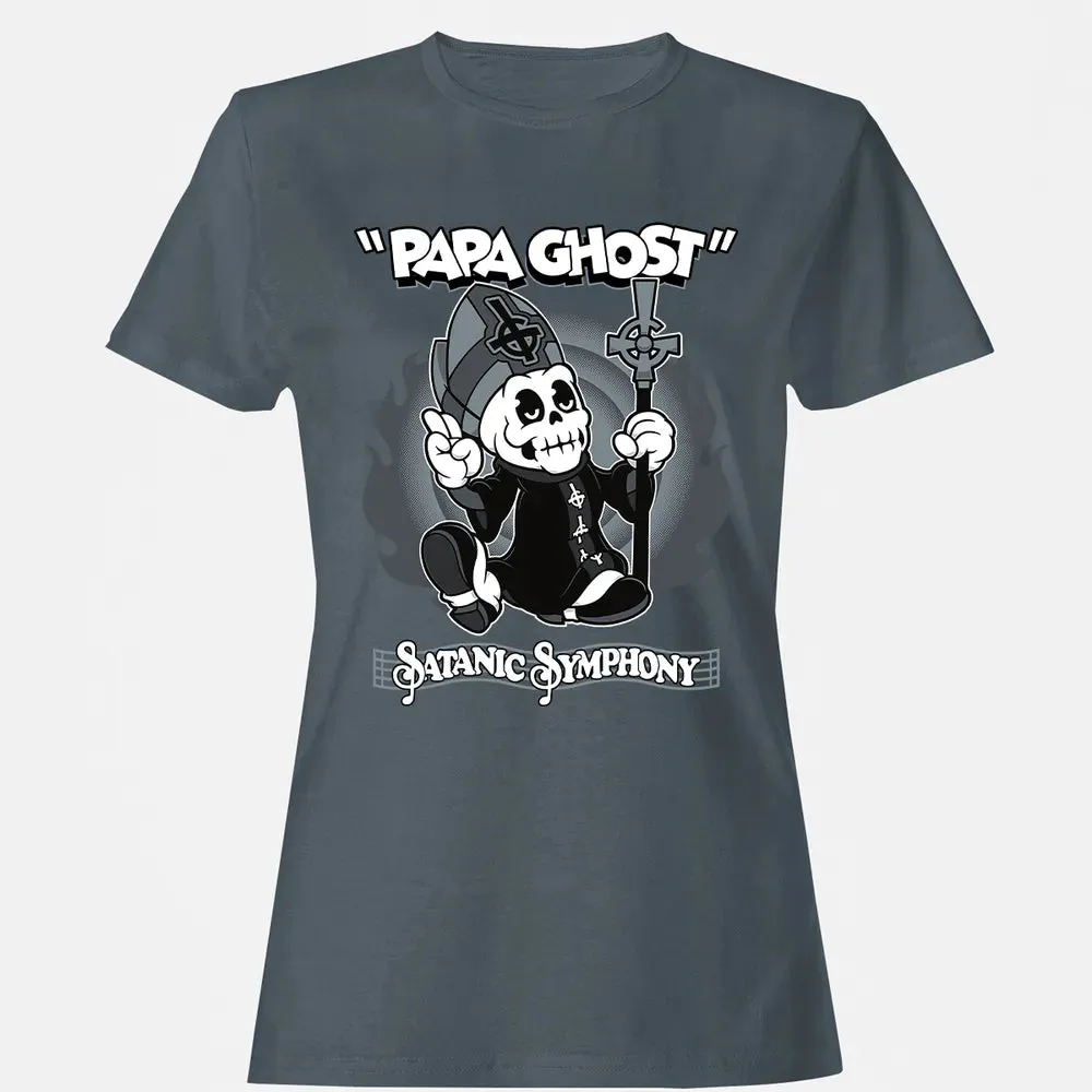 Papa Ghost Women's T-shirt - 3