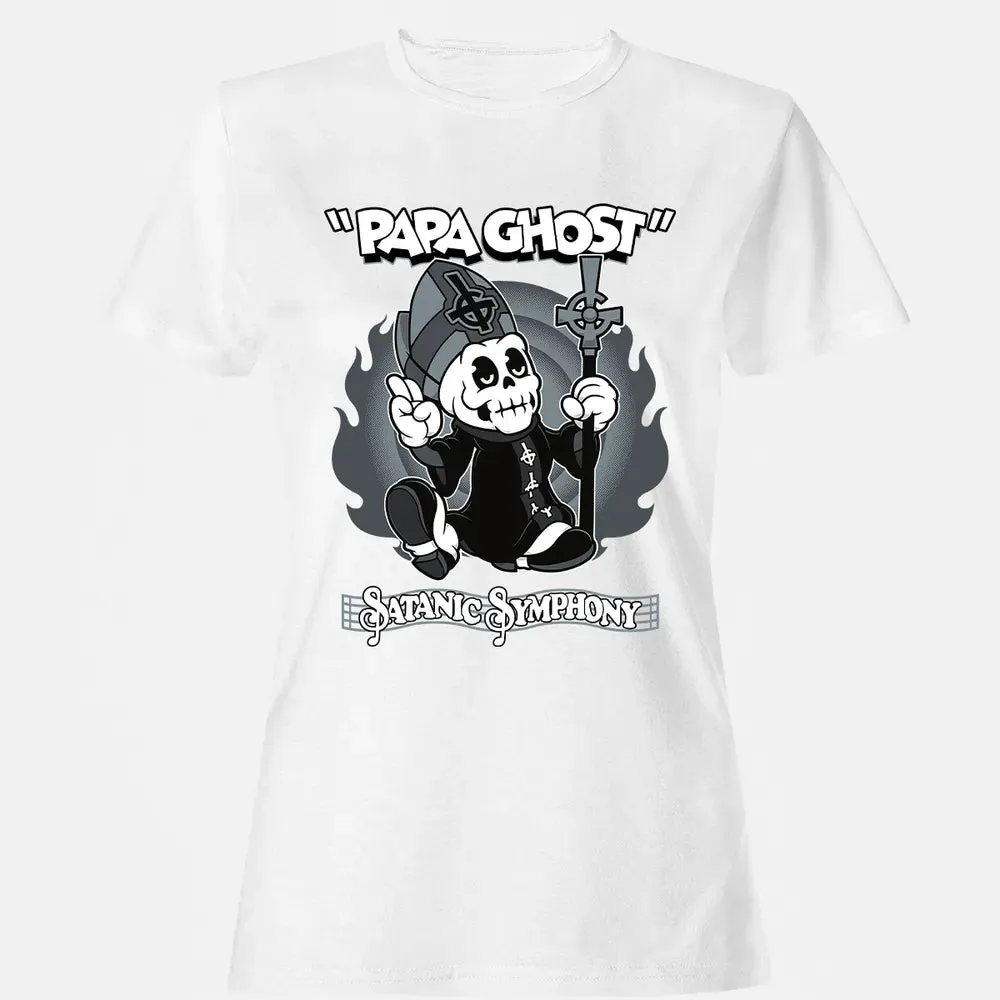 Papa Ghost Women's T-shirt - 16