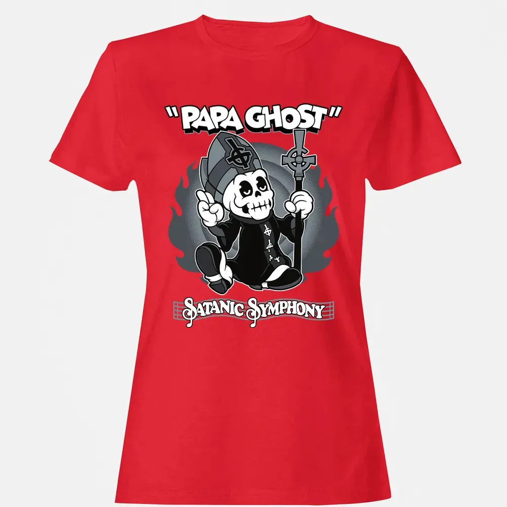 Papa Ghost Women's T-shirt - 13