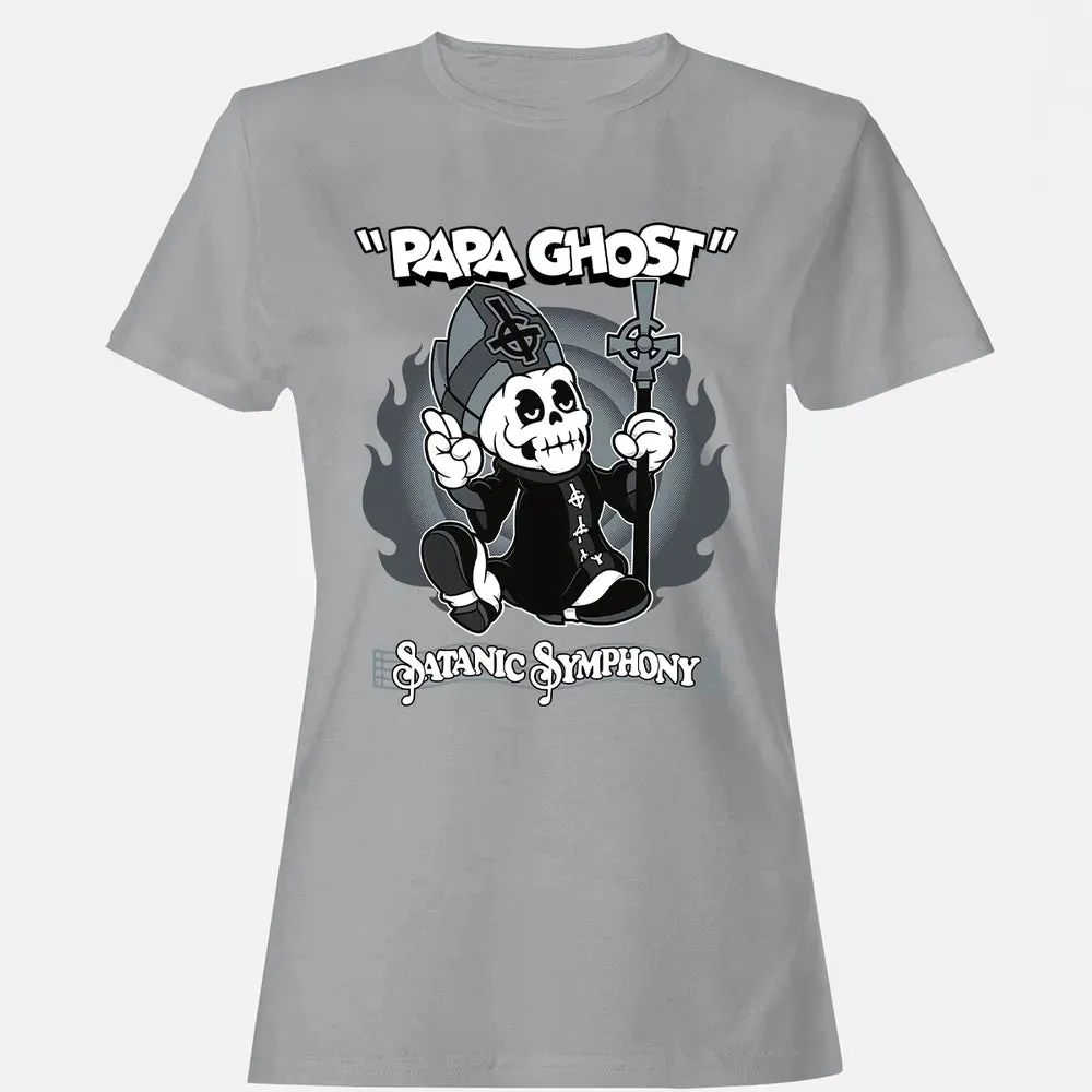 Papa Ghost Women's T-shirt - 15