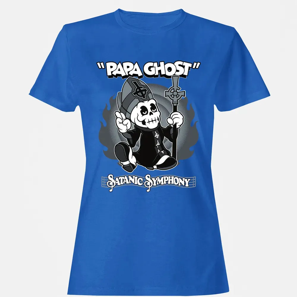 Papa Ghost Women's T-shirt - 14